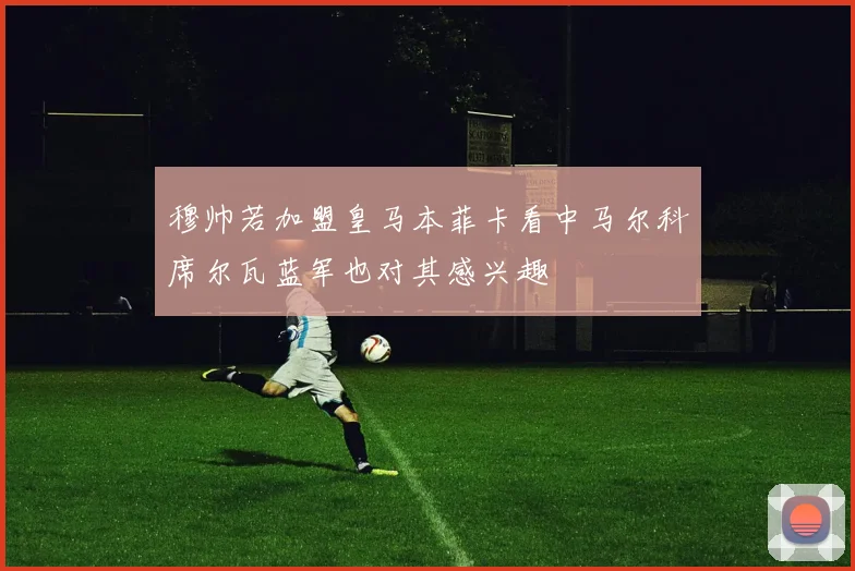 穆帅若加盟皇马本菲卡看中马尔科席尔瓦蓝军也对其感兴趣